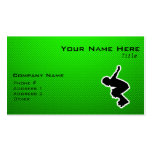 Poli de Rollerblading Tarjetas De Visita
