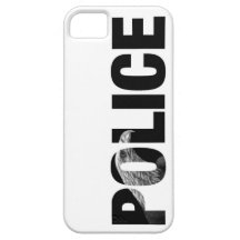 Policía 1 iPhone 5 Case-Mate carcasa