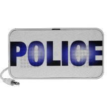 Policía 3 iPhone altavoces