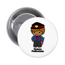 Policía futuro - muchacho pins