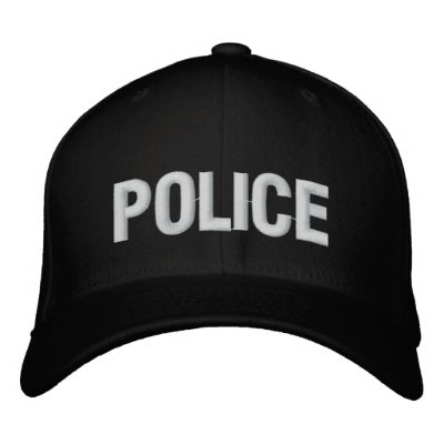 POLICÍA GORRA BORDADA