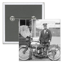 Policía Motorcycle, 1922 de Henderson Pin