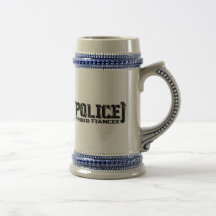 POLICÍA orgullosa del Prometido hecha andrajos Taza De Café