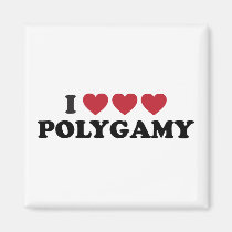 Poligamia divertida del corazón de I imanes