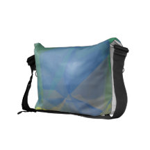 Polígonos abstractos 187 bolsas messenger