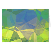 Polígonos abstractos 187 felicitacion 