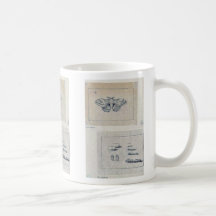 Polilla de gusano de seda y etapas larvales del gu taza