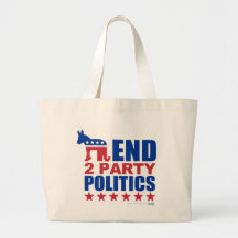 Política de partidos del final dos bolsa