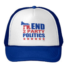 Política de partidos del final dos gorra