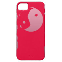 Polkadoo de Yinyang iPhone 5 Protectores