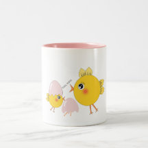 pollitos taza