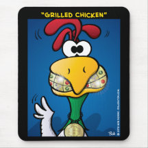 "Pollo asado a la parrilla " Alfombrilla De Raton