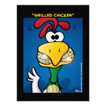 "Pollo asado a la parrilla " Arte Fotografico