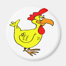 Pollo de Chappo Imán De Frigorifico