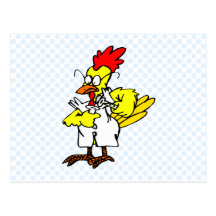 Pollo de Cheech Postales