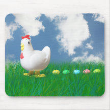 Pollo de Pascua Alfombrilla De Ratón