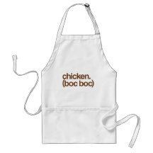 ¡Pollo! Delantales