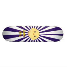 Polluelo amarillo lindo patin personalizado