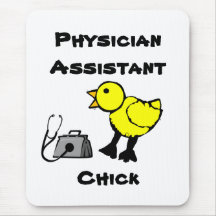 Polluelo auxiliar Mousepad del médico Tapetes De Ratón