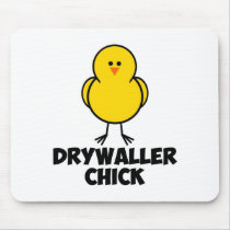 Polluelo de Drywaller alfombrillas de raton 