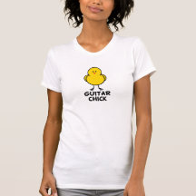 Polluelo de la guitarra camiseta