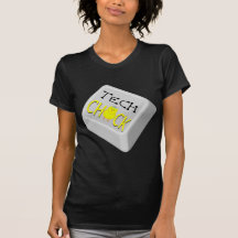 Polluelo de la tecnología camiseta