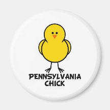Polluelo de Pennsylvania Imán De Frigorífico
