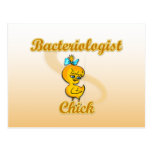 polluelo del bacteriologist postales