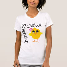 Polluelo del científico camisetas