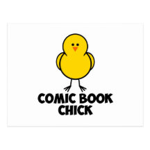 Polluelo del cómic postal