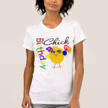 Polluelo del cumpleaños 39 años camiseta