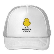 Polluelo del escritor gorros  