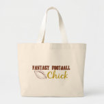 Polluelo del fútbol de la fantasía bolsas de mano