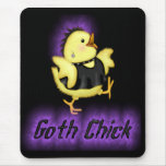 Polluelo del gótico tapete de raton