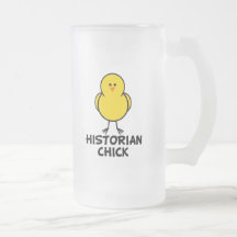 Polluelo del historiador taza de café
