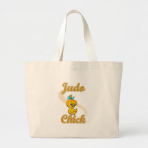 Polluelo del judo bolsas de mano