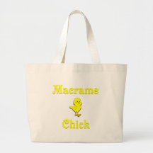 Polluelo del Macrame Bolsas De Mano