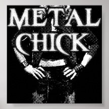 Polluelo del metal posters