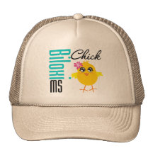 Polluelo del ms de Biloxi Gorros Bordados