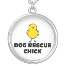Polluelo del rescate del perro joyerias