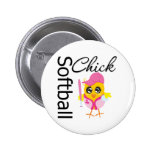 Polluelo del softball pins