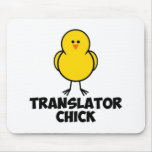 Polluelo del traductor tapete de ratones