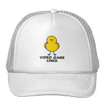 Polluelo del videojuego gorras de camionero