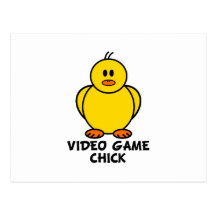 Polluelo del videojuego postal