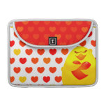 Polluelo dulce en amor, manga de Macbook Fundas Para Macbook Pro