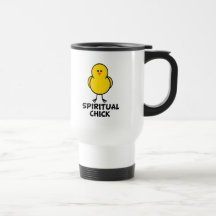 Polluelo espiritual taza de café