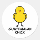 Polluelo guatemalteco pegatinas  