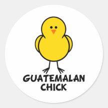 Polluelo guatemalteco pegatinas  