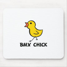 Polluelo Mousepad de BMX Tapete De Raton