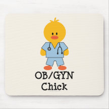 Polluelo Mousepad de OB/GYN Tapete De Raton